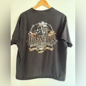 Harley-Davidson Dark Gray Boswell's Tee